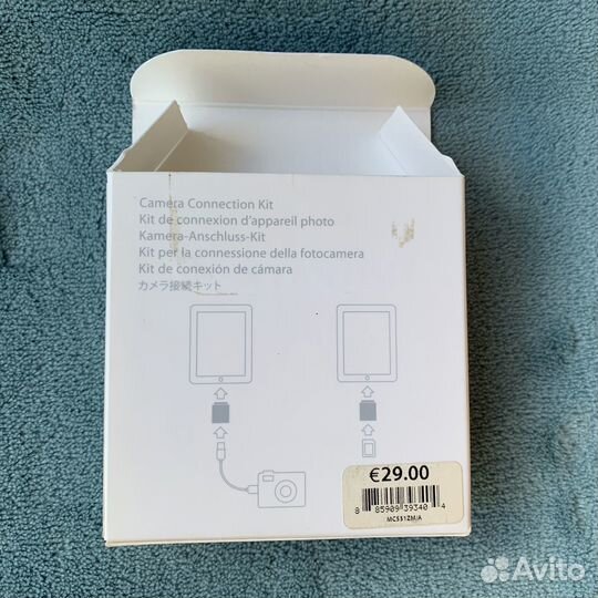 Переходник iPad Camera Connection Kit для iPad