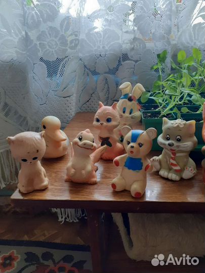 Резиновые игрушки СССР. Игрушки СССР