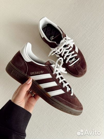 Кеды адидас spezial og brown