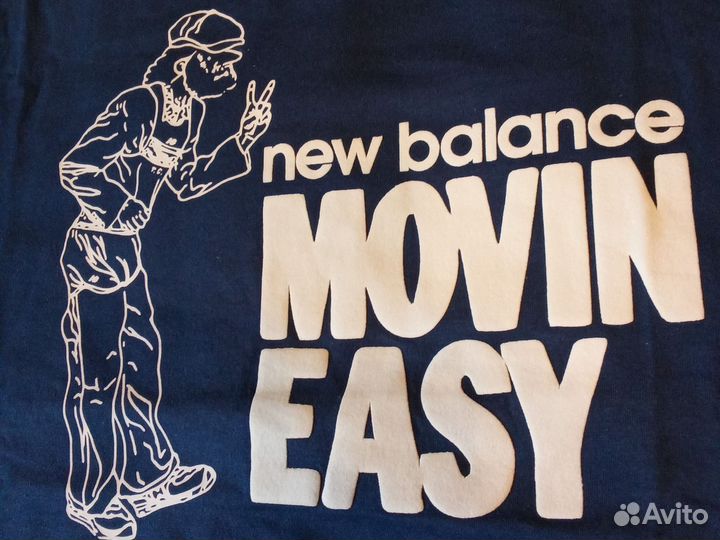 New Balance Movin Easy оригинал Футболка