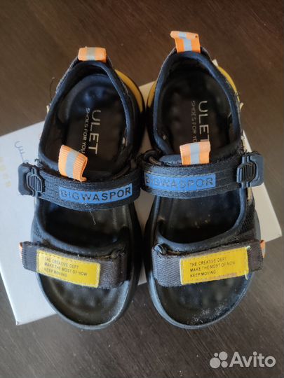 Сандалии детские для мальчиков 27