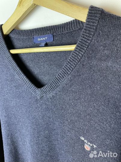 Свитер Gant 2XL Cottons Sweater V Neck