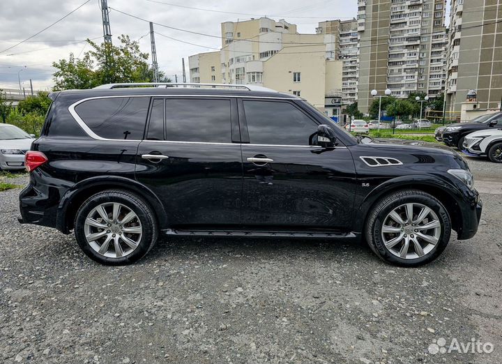 Infiniti QX80 5.6 AT, 2014, 192 000 км