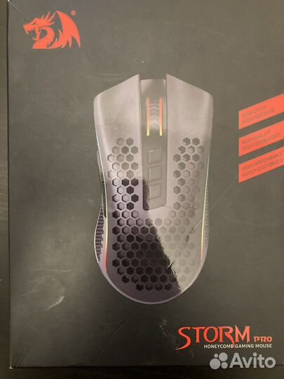 Беспроводная игровая мышь redragon storm pro