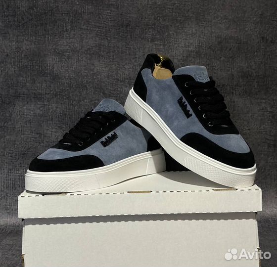 Кроссовки мужские кожаные baldinini