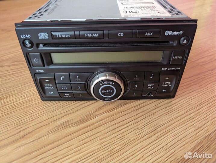 Штатная магнитола Tiida