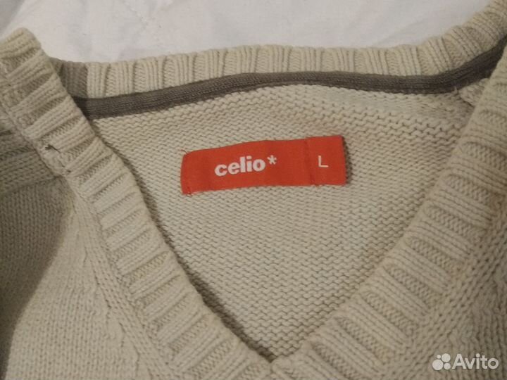 Свитер, пуловер Celio, хлопок