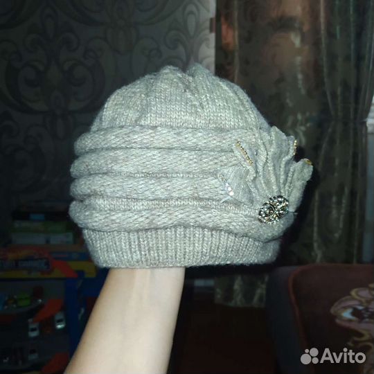 Шапка зимняя женская