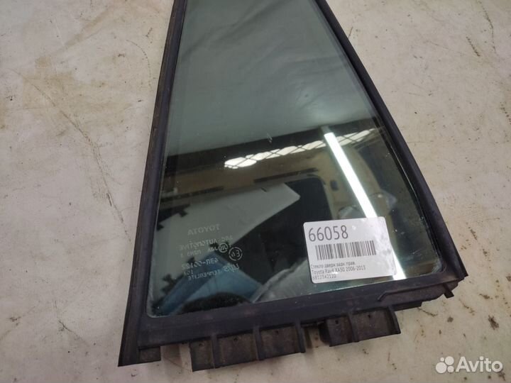 Стекло двери заднее правое Toyota Rav4 XA30