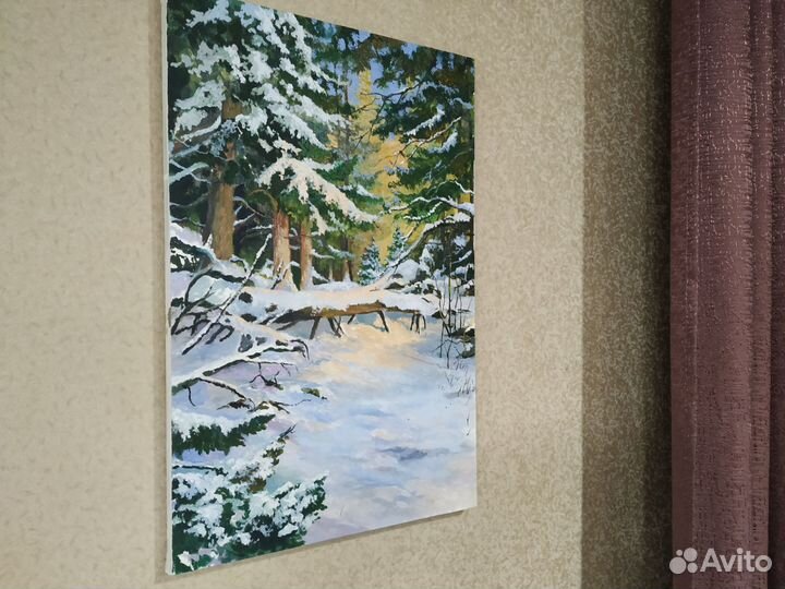 Картина маслом на холсте от автора