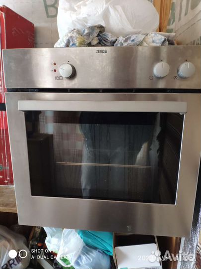 Газовый духовой шкаф Занусси встраиваемый