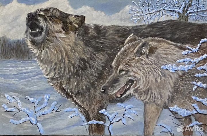 Картина маслом на холсте