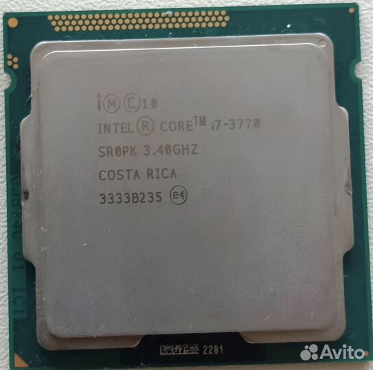 Процессор на 1155 сокет I7 3770