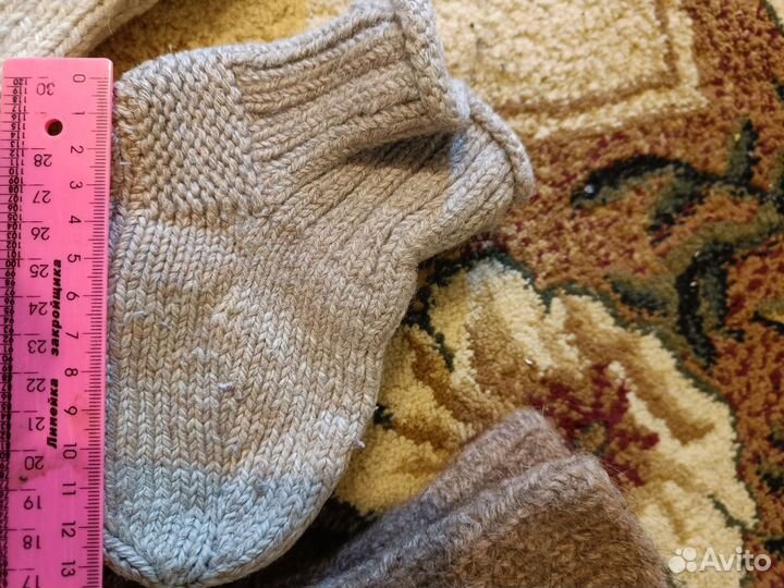 Носки вязаные