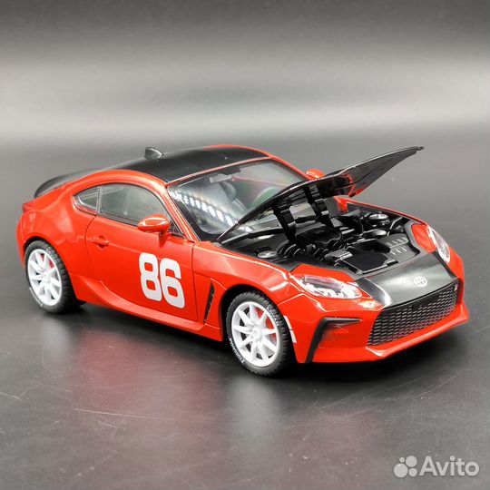 Металлическая модель Toyota GT86