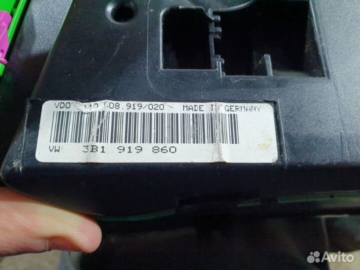 Щиток приборов Volkswagen Passat B5 3B2 1.8 1998