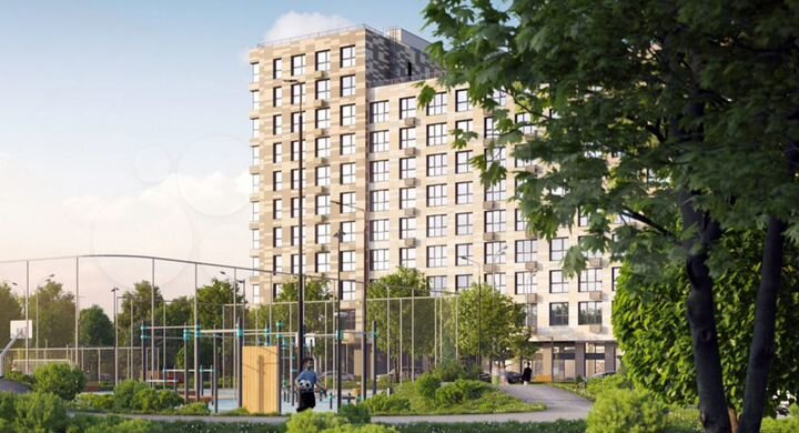 2-к. квартира, 65,7 м², 7/12 эт.