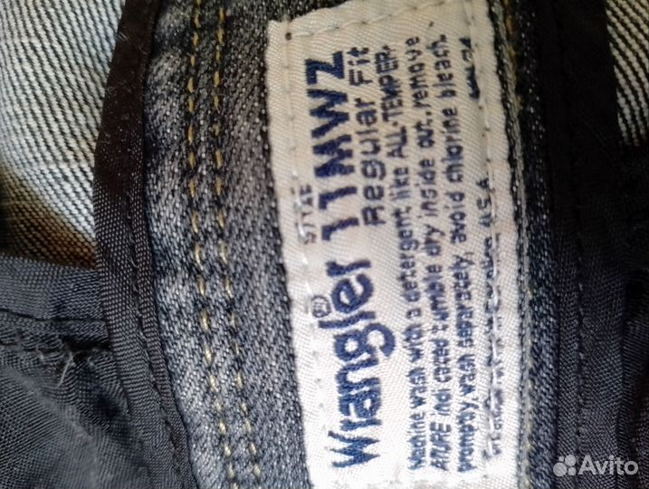 Мужские джинсы wrangler