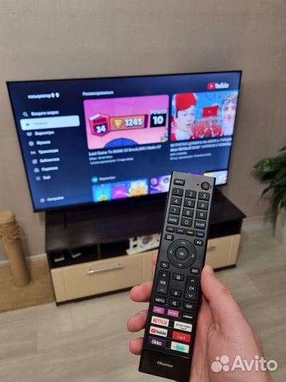 Телевизор hisense 55