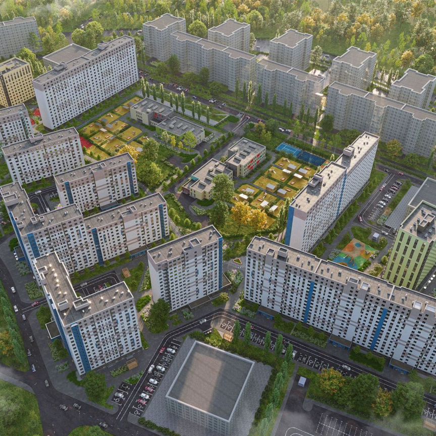 2-к. квартира, 50 м², 2/16 эт.