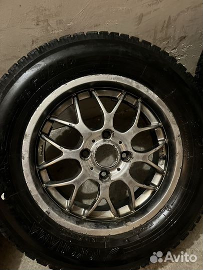 Диски piaa R14 4x100 с зимой 185/70/14