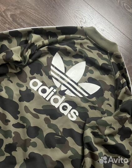 Adidas x bape олимпийка