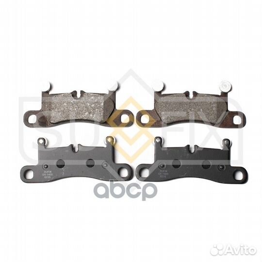 Колодки тормозные дисковые зад прав/лев SX1