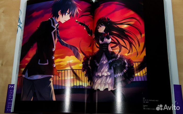 Артбук Date A Live Tsunako art book 