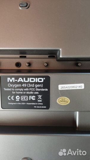 Миди-клавиатура M-Audio Oxygen 49 3RD Generation