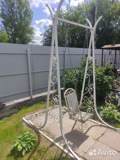 Детские качели садовые