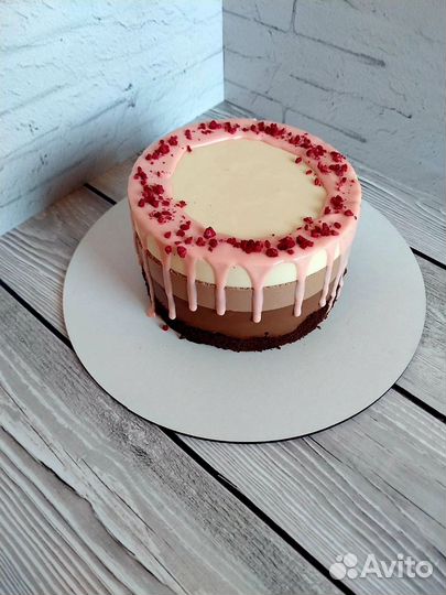 Торт 3 шоколада