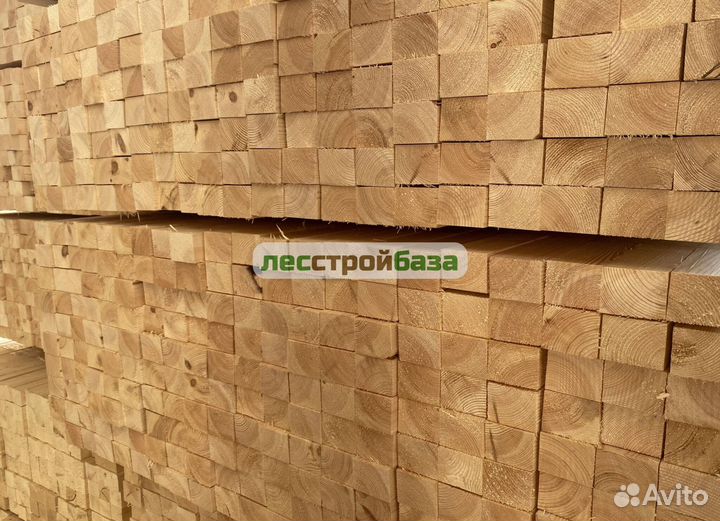 Брусок сухой строганный