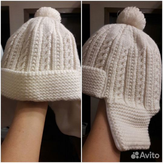 Шапка женская вязаная