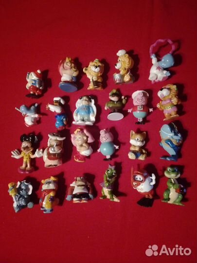 Фигурки из киндер сюрприза 90-х годов