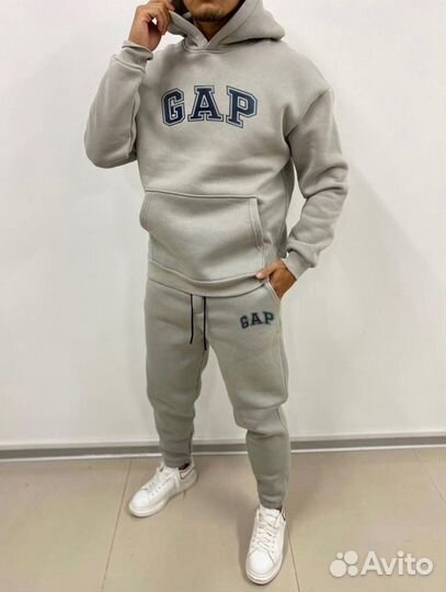 Спортивный костюм мужской на флисе Gap