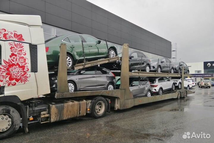 Перевозка автомобилей на автовозе Омск - Самара