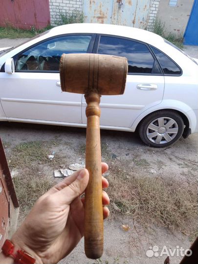 Старинный молоток судьи