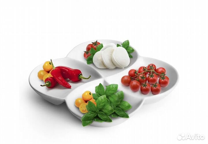 Менажница фарфоровая atmosphere, 22.5 см