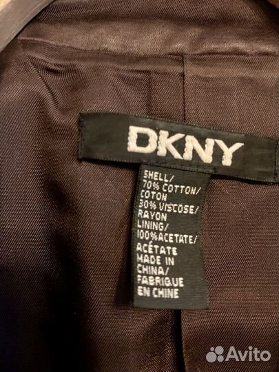 Тренч женский 44 dkny бу