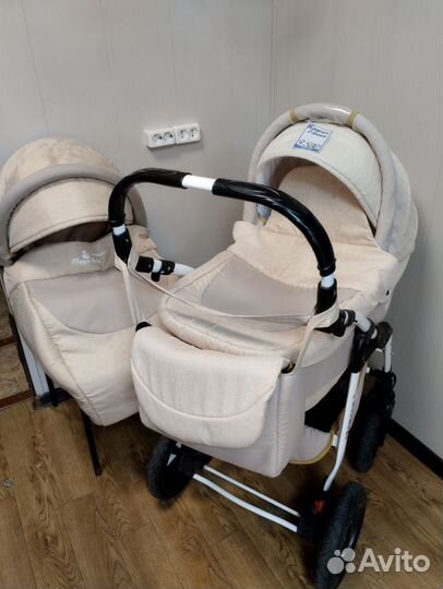 Коляска 2 в 1, конверт подарок
