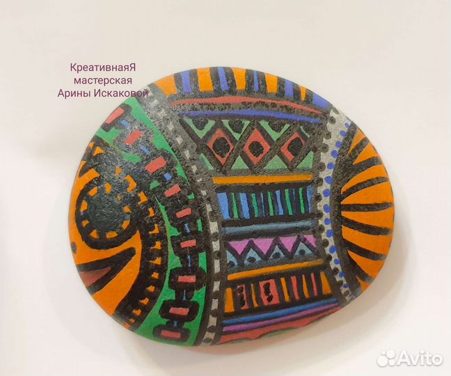 Сувенир рыба, морская галька, ручная работа