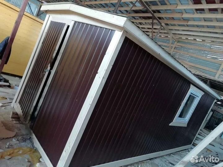 Бытовка хозблок жилая по безналу