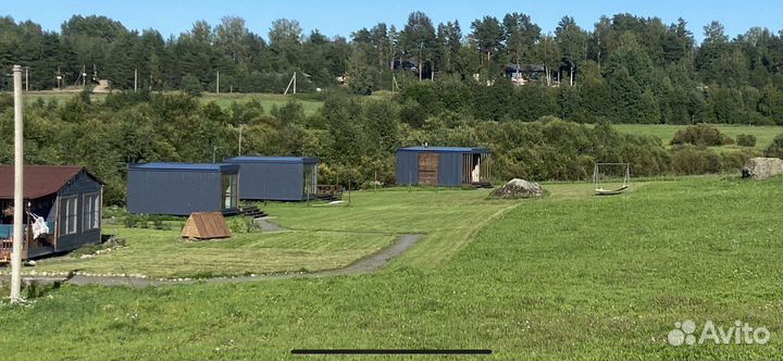 Участок с базой отдыха