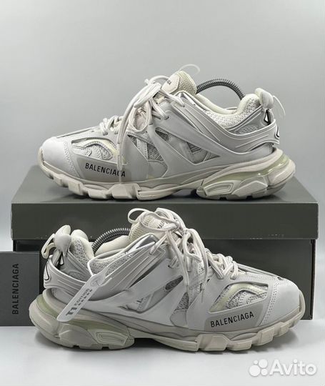 Мужские кроссовки Balenciaga Track White