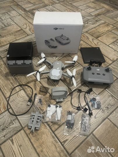 Квадрокоптер DJI mini 2 fly more combo