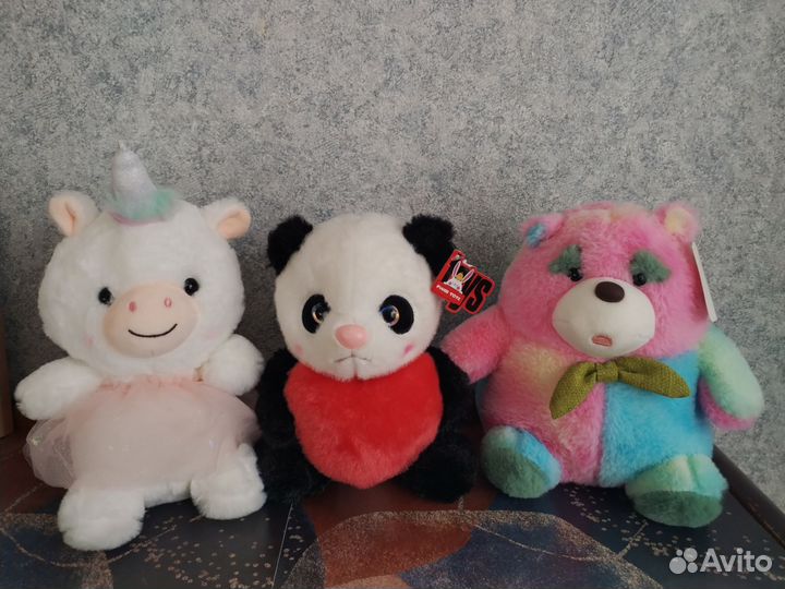 Мягкие игрушки пакетом