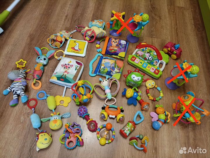 Развивающие игрушки/погремушки