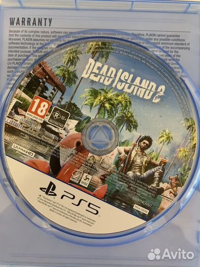 Dead island 2 ps5 диск