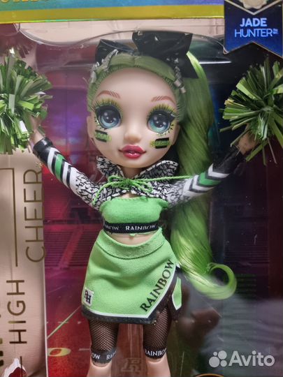 Кукла Rainbow High cheer Doll Jade Hanter