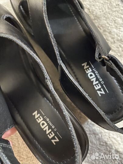 Босоножки женские 38 размер черные э